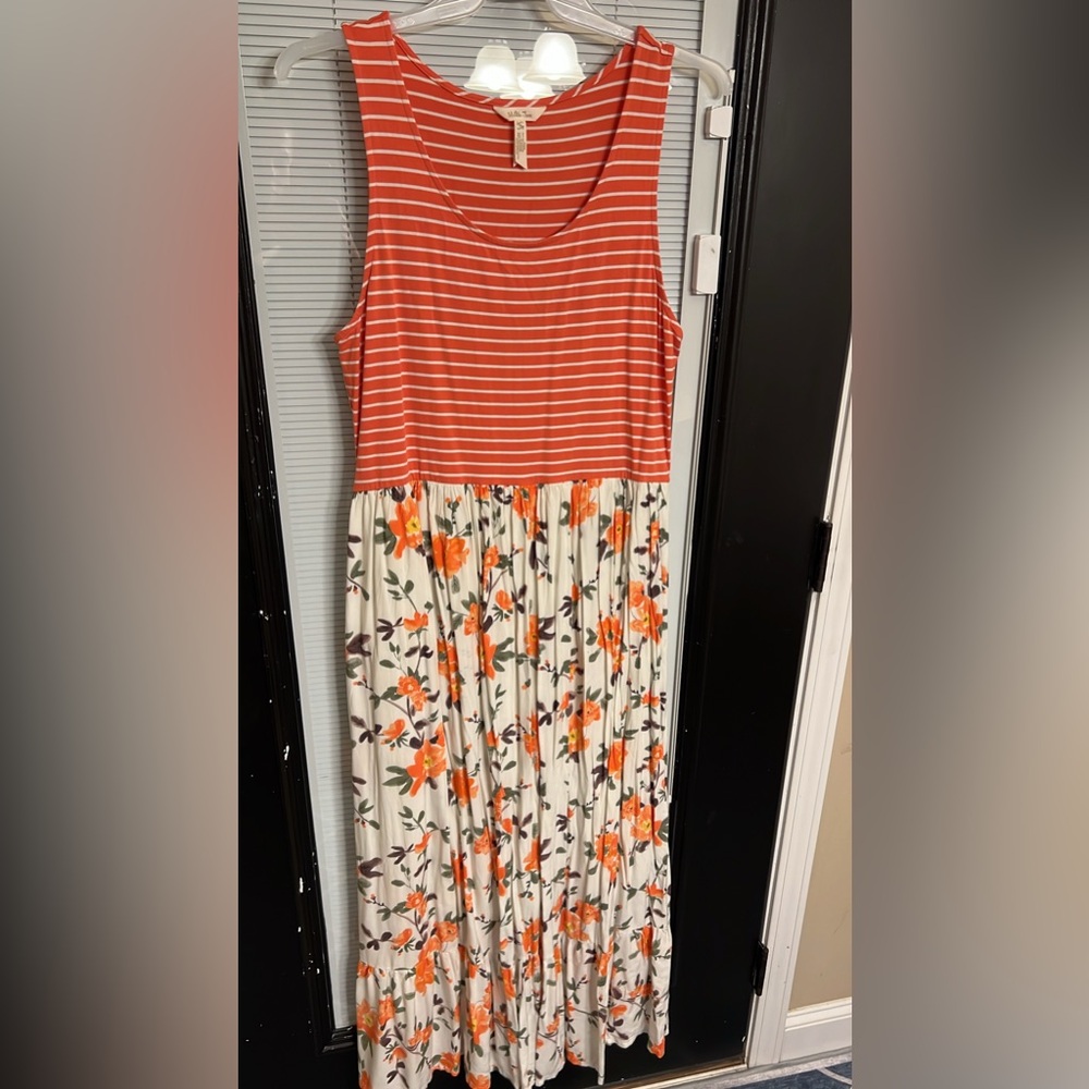 XL Matilda Jane Women’s Dress In the Springtime Maxi - EUC, wore once for photos